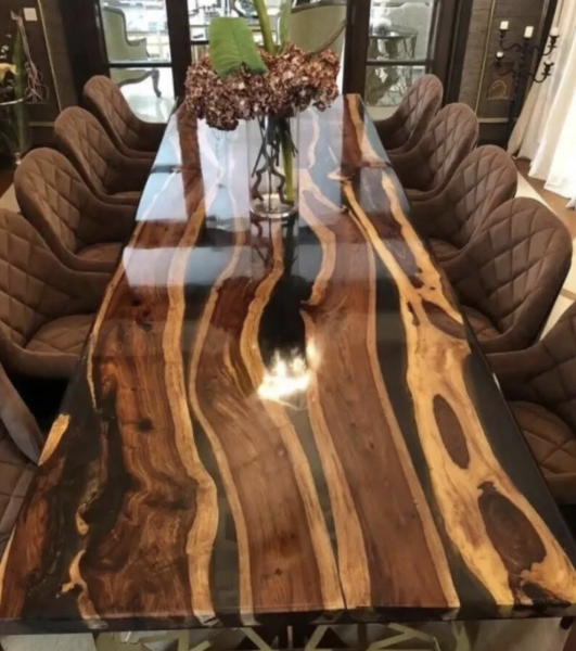 Walnut dining table